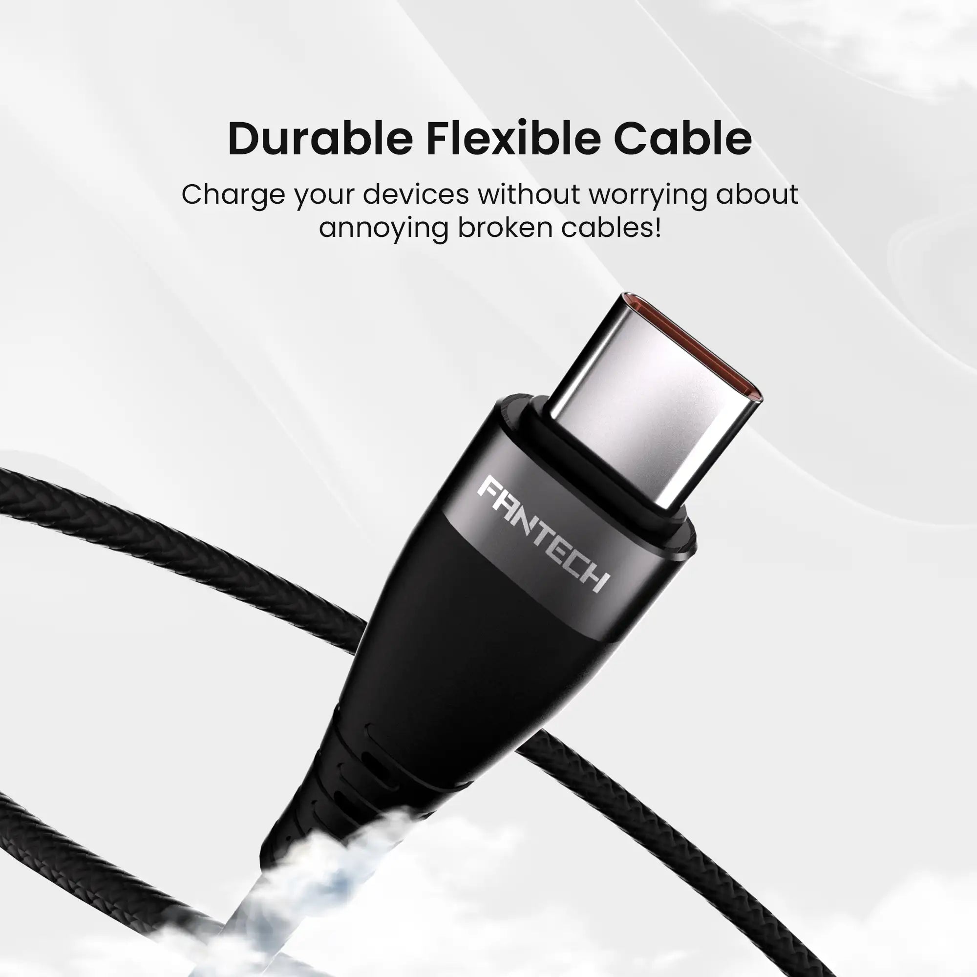 Fantech Kabel Data Fast Charging Type C to Type C PD 100W - KD10C2001 - Fantech Indonesia